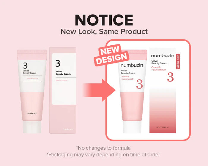 NUMBUZIN No.3 Velvet Beauty Cream 60ml