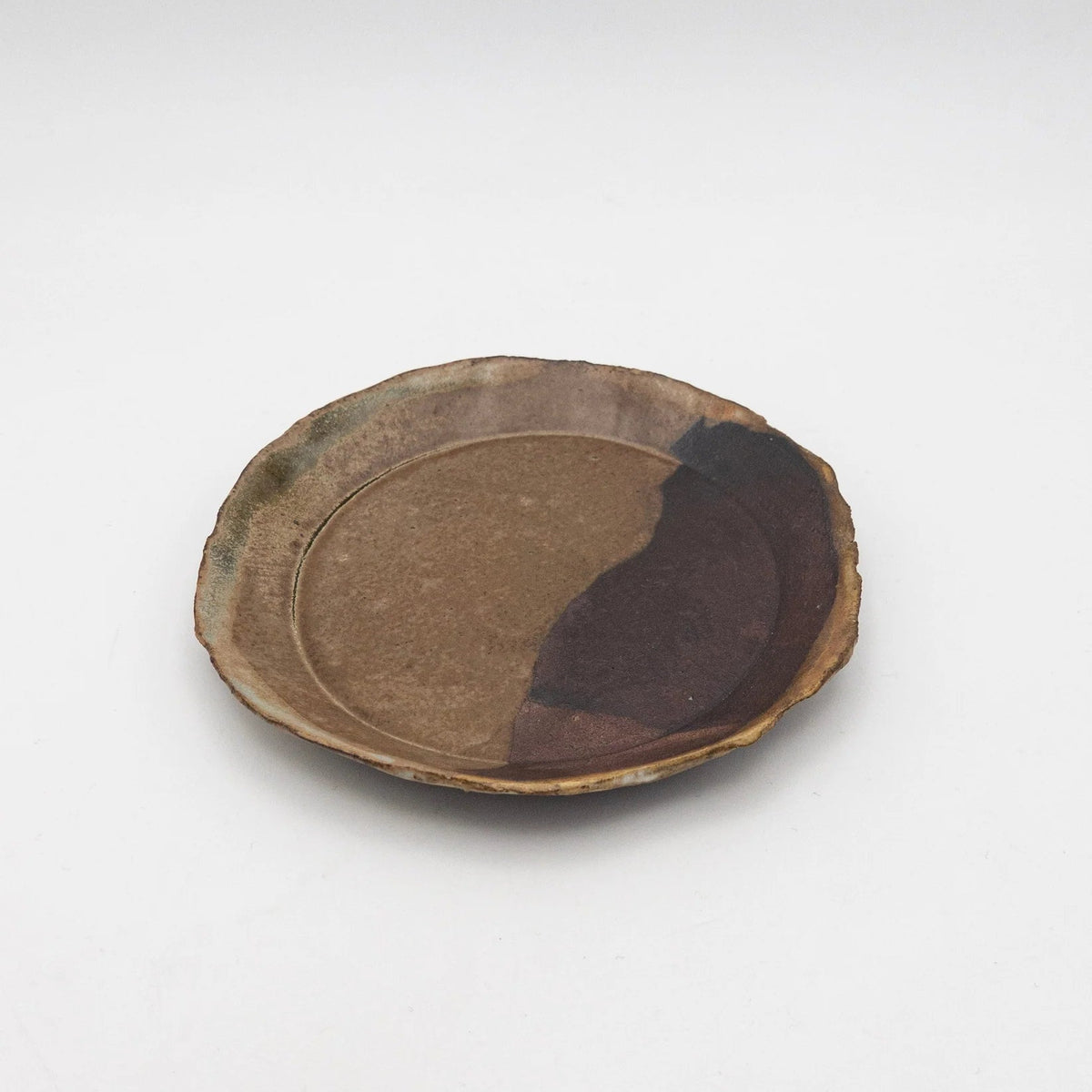 Ash round tray #A41