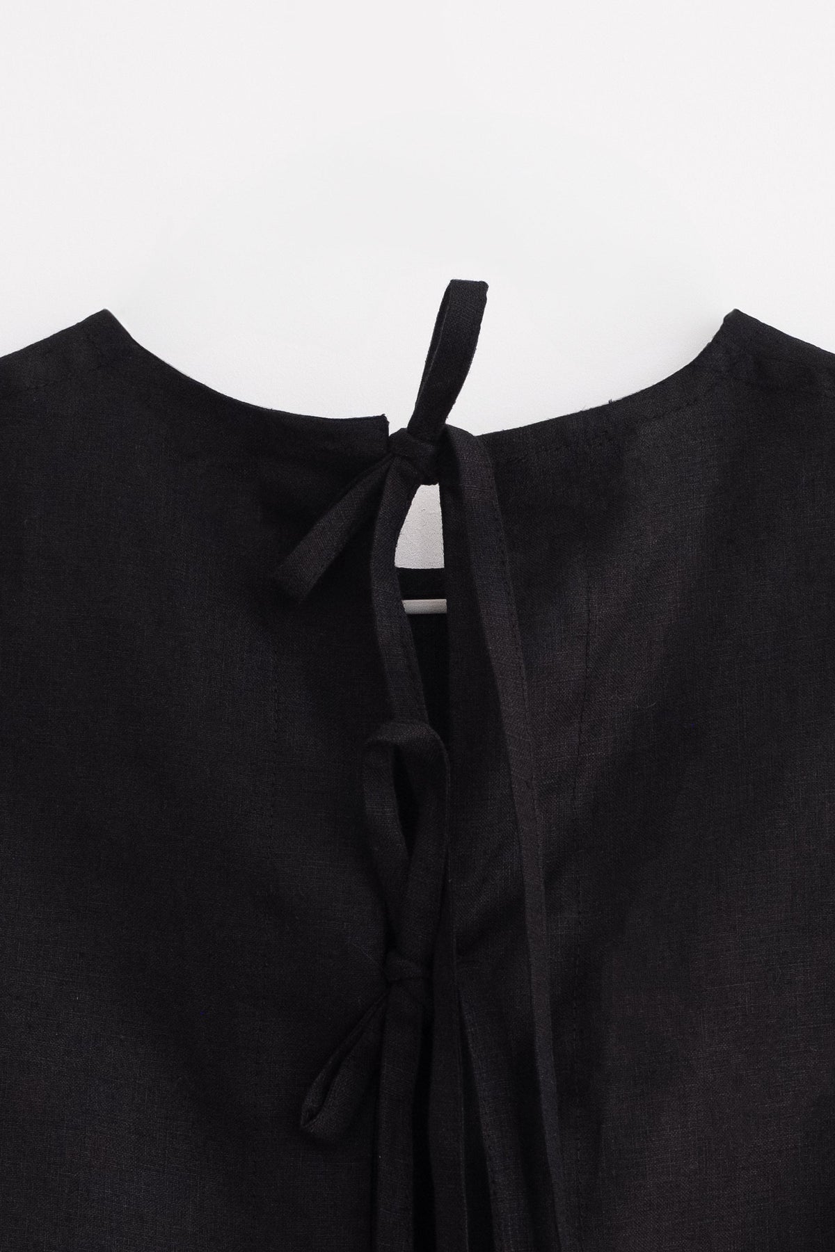 Black ties top