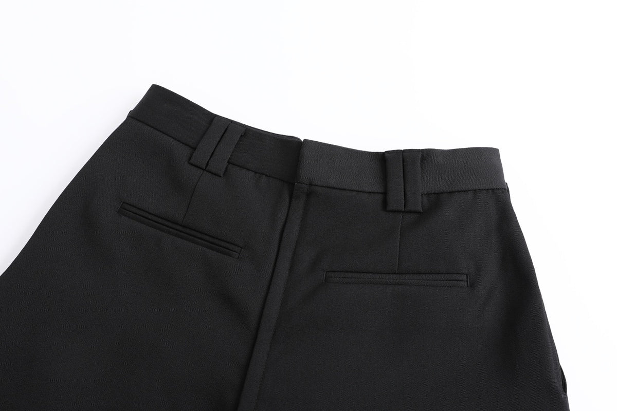 Detachable panel construction trousers