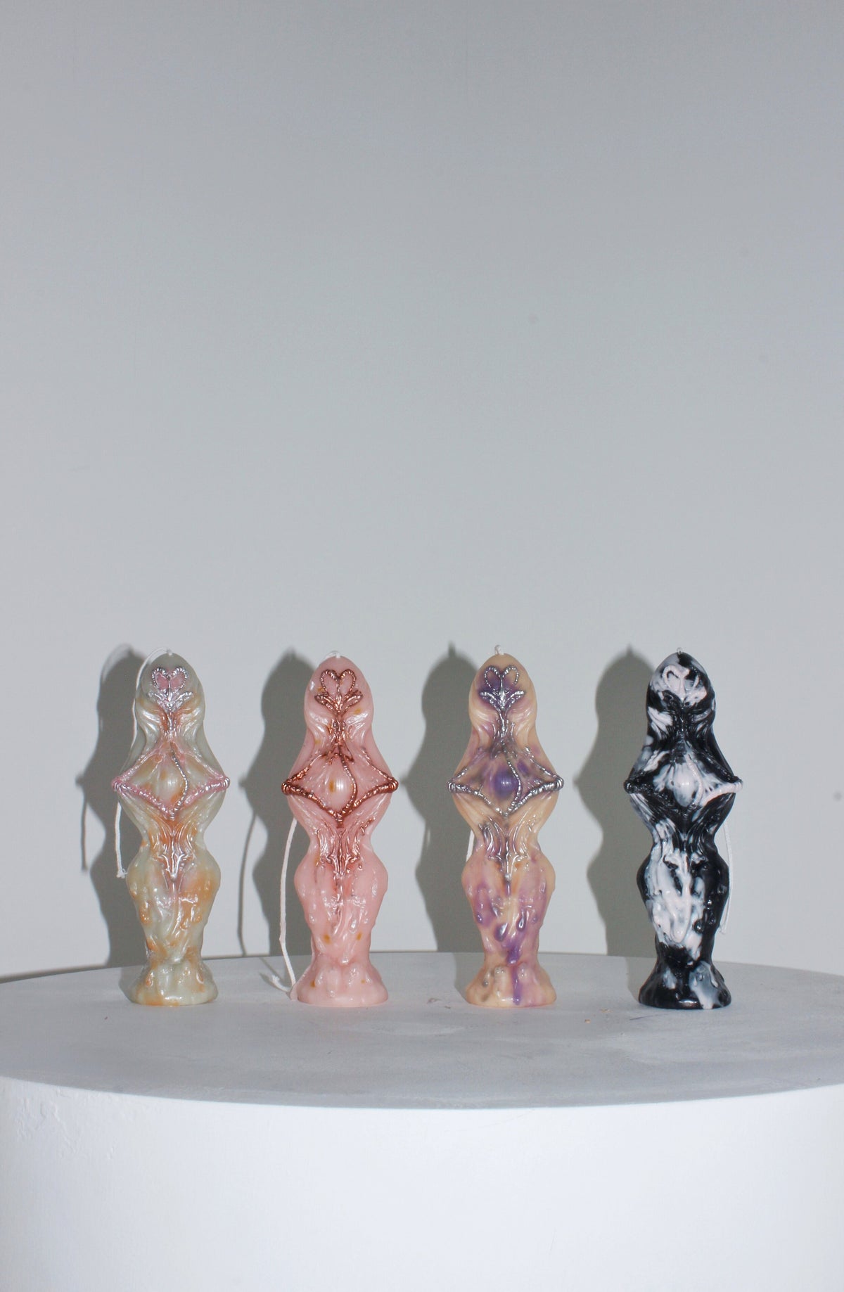 Donmelt candle naked