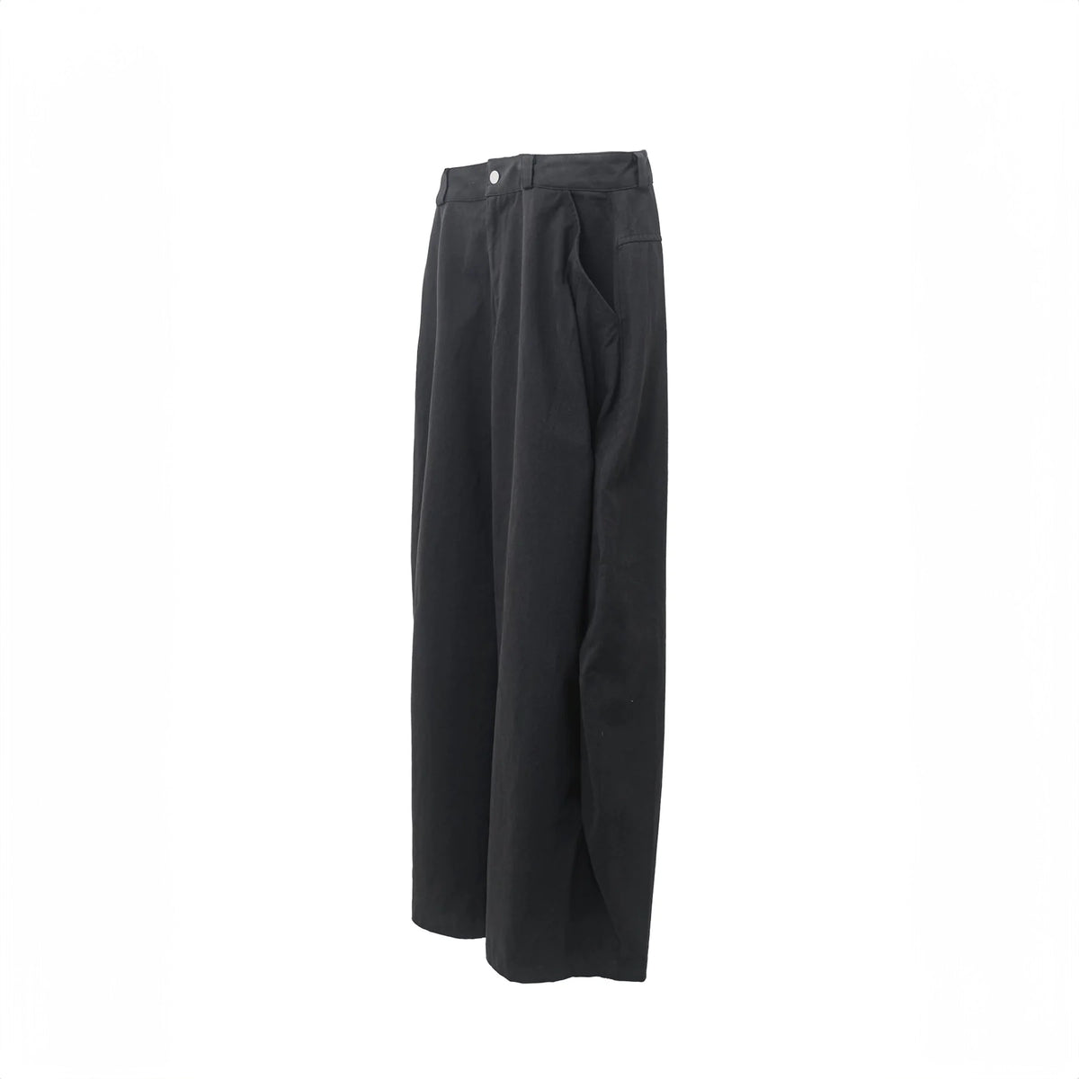Magnetic curved pants charcoal