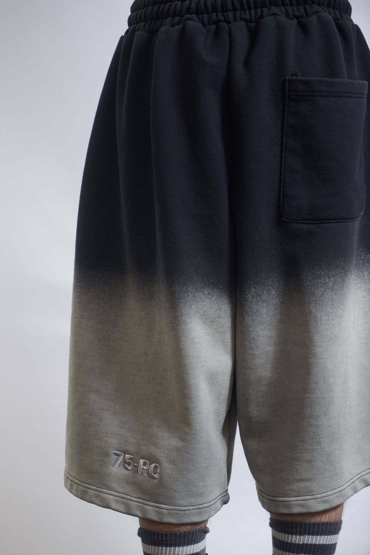 Fade Gradation Track Shorts