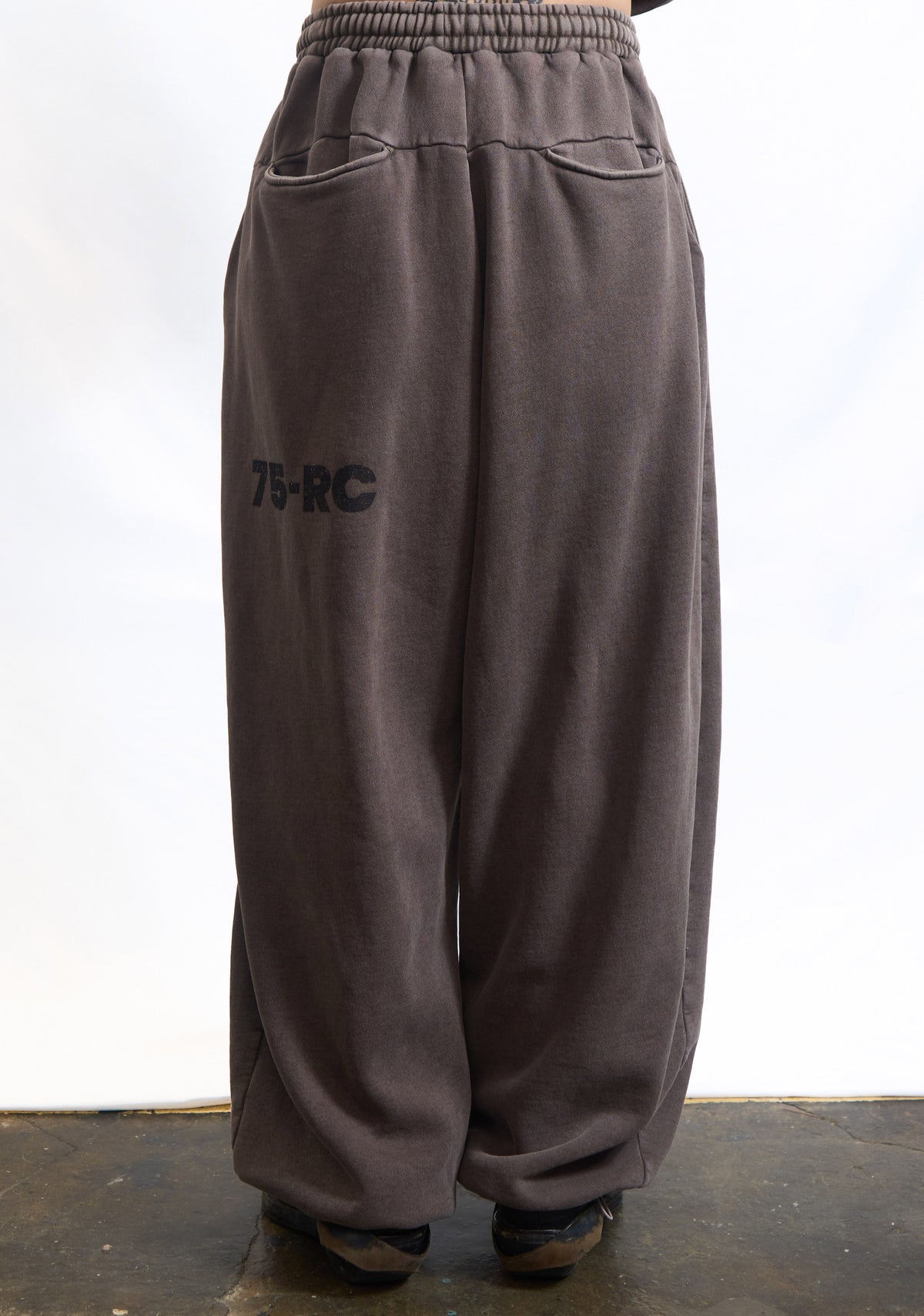 Fade Oversized Track Pants Cocoa
