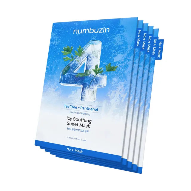 NUMBUZIN No.4 Icy Soothing Sheet Mask 5ea