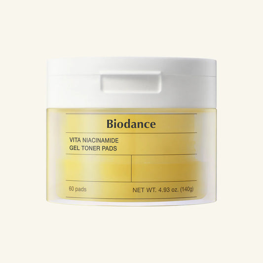 BIODANCE Vita Niacinamide Gel Toner Pads 60Pads