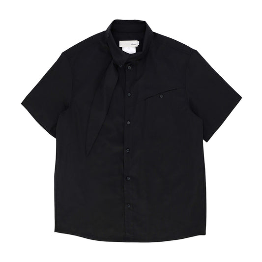 Tail collar shirt_ver balance(black)