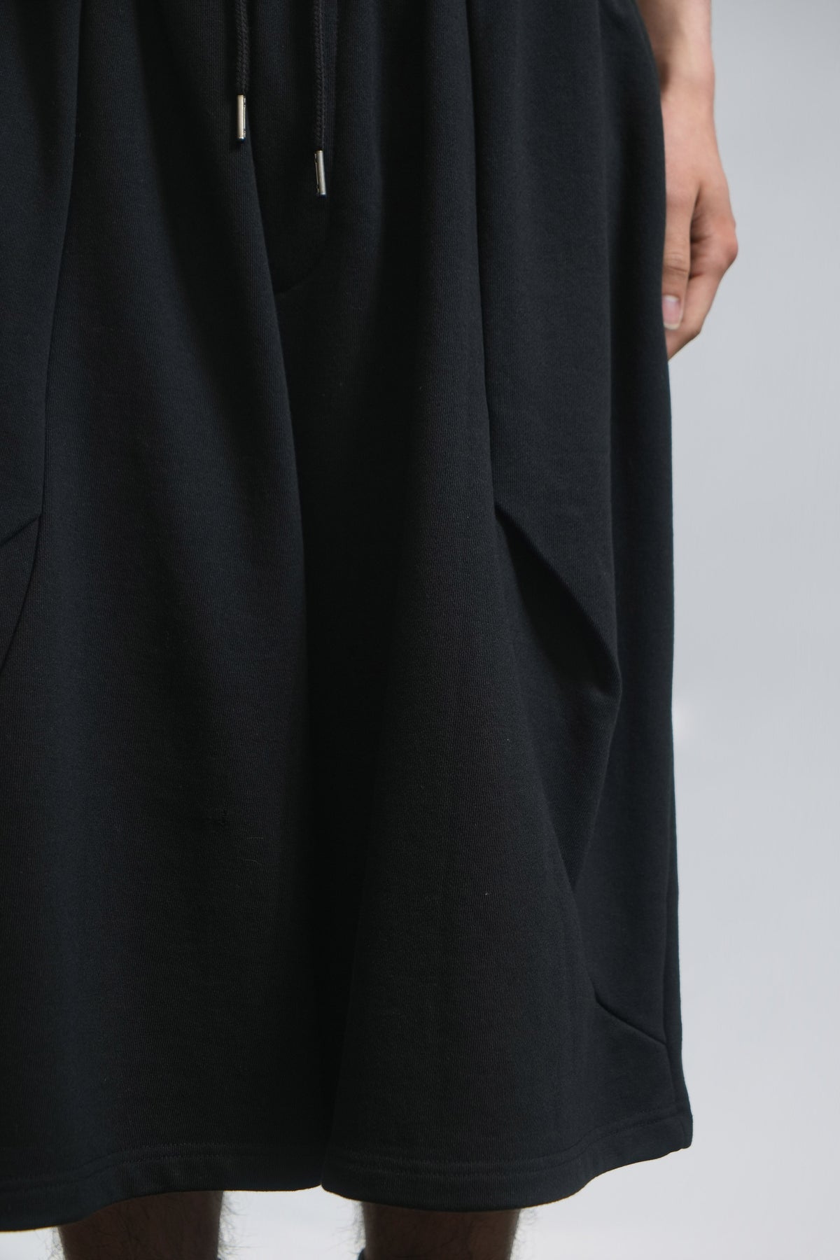 Structured Shorts Black