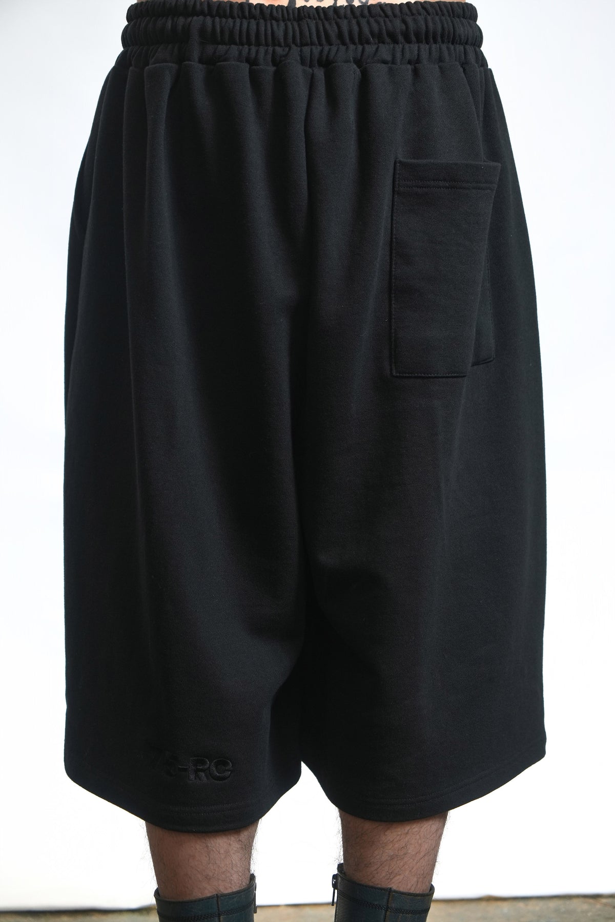 Structured Shorts Black