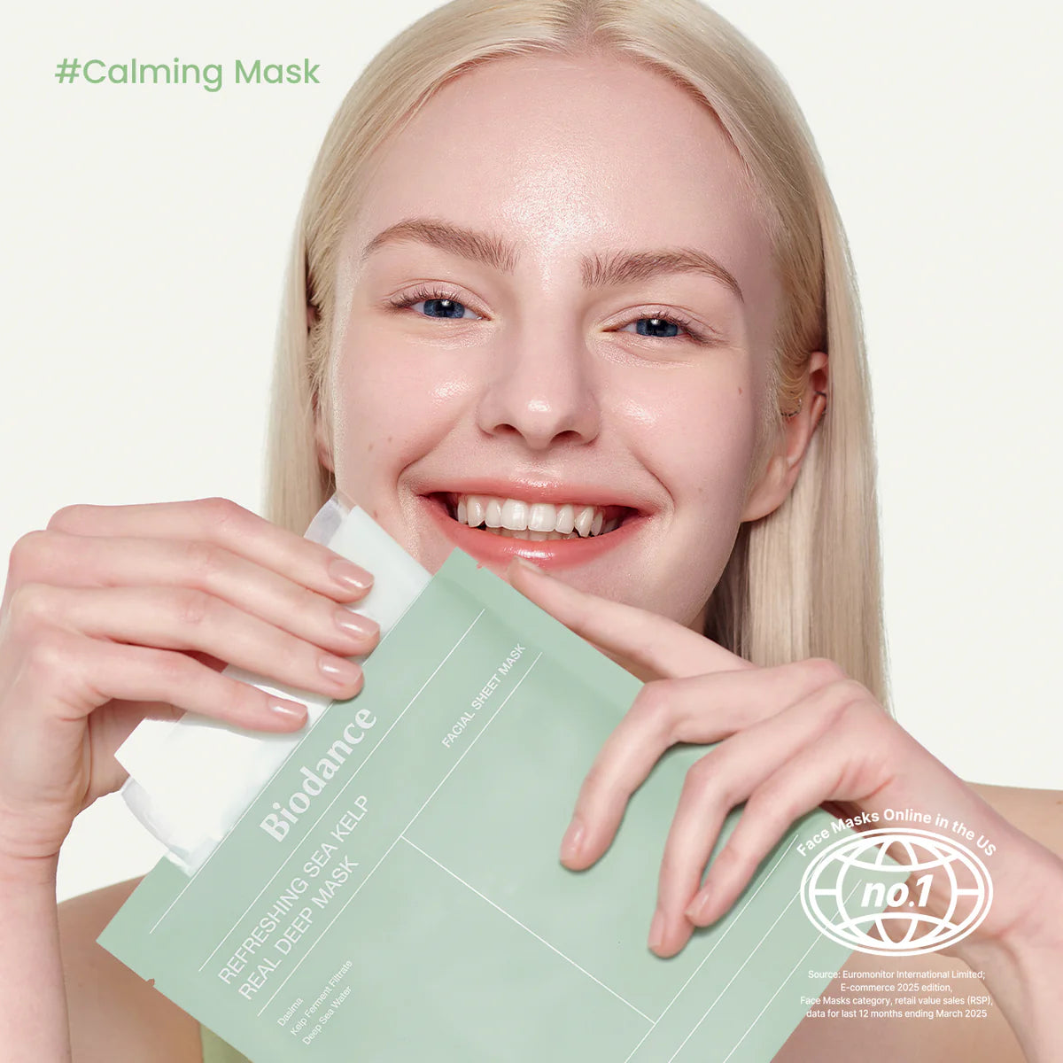BIODANCE Refreshing Sea Kelp Real Deep Mask 1Box (4ea x 34g)