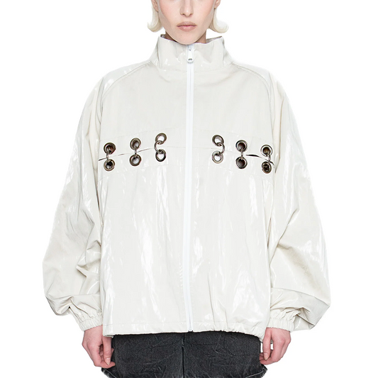 Daybreak windbreaker white