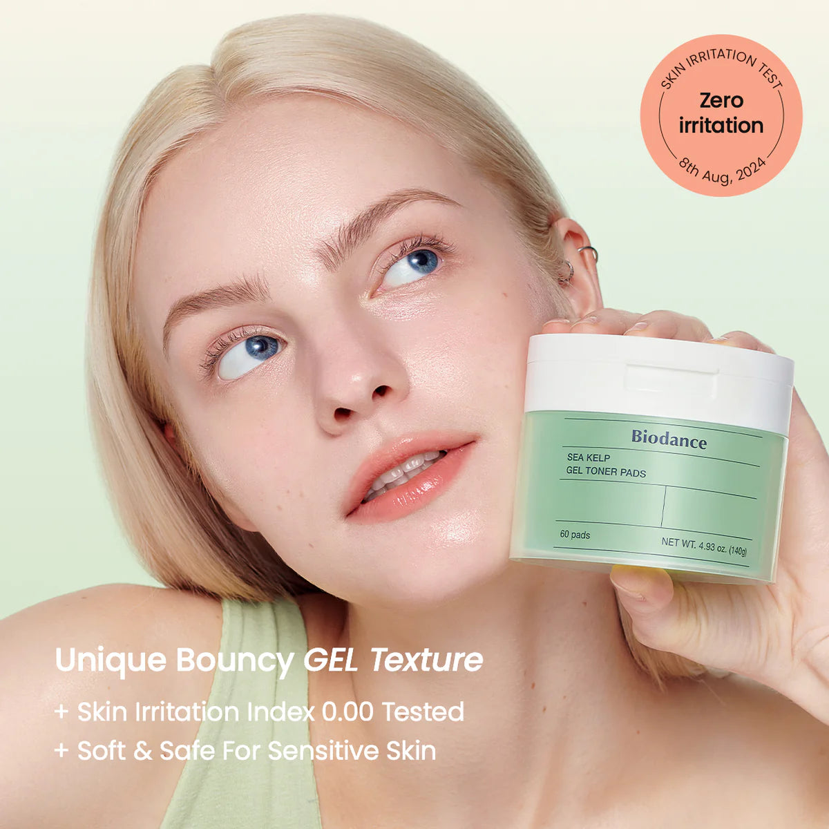 BIODANCE Sea Kelp Gel Toner Pads 60Pads