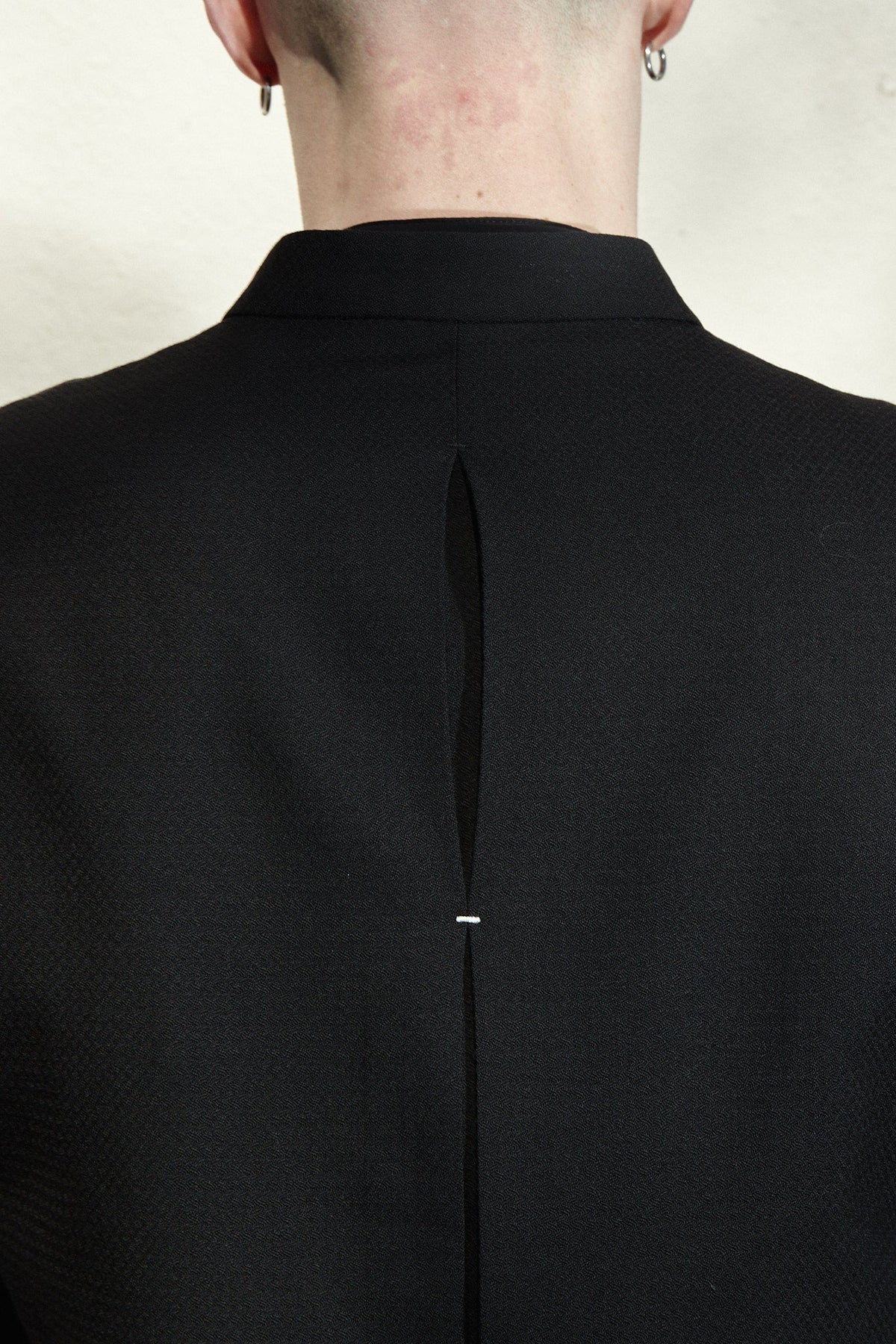 Flat edge tailored jacket