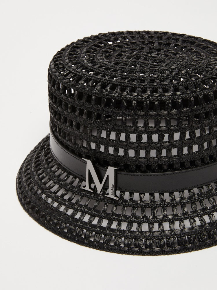 Mesh cloche hat