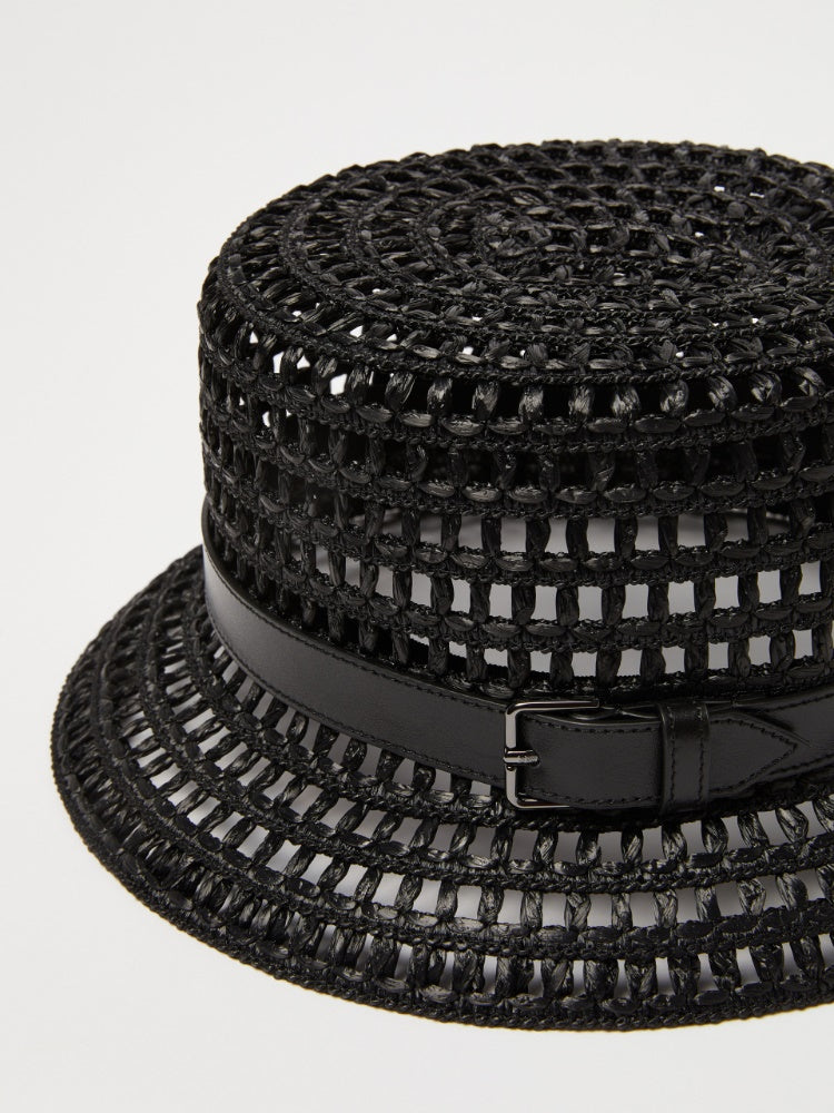 Mesh cloche hat