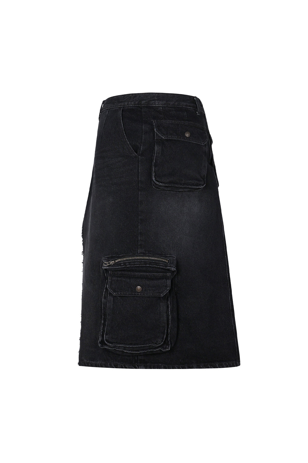 Atypical cargo midisSkirt charcoal