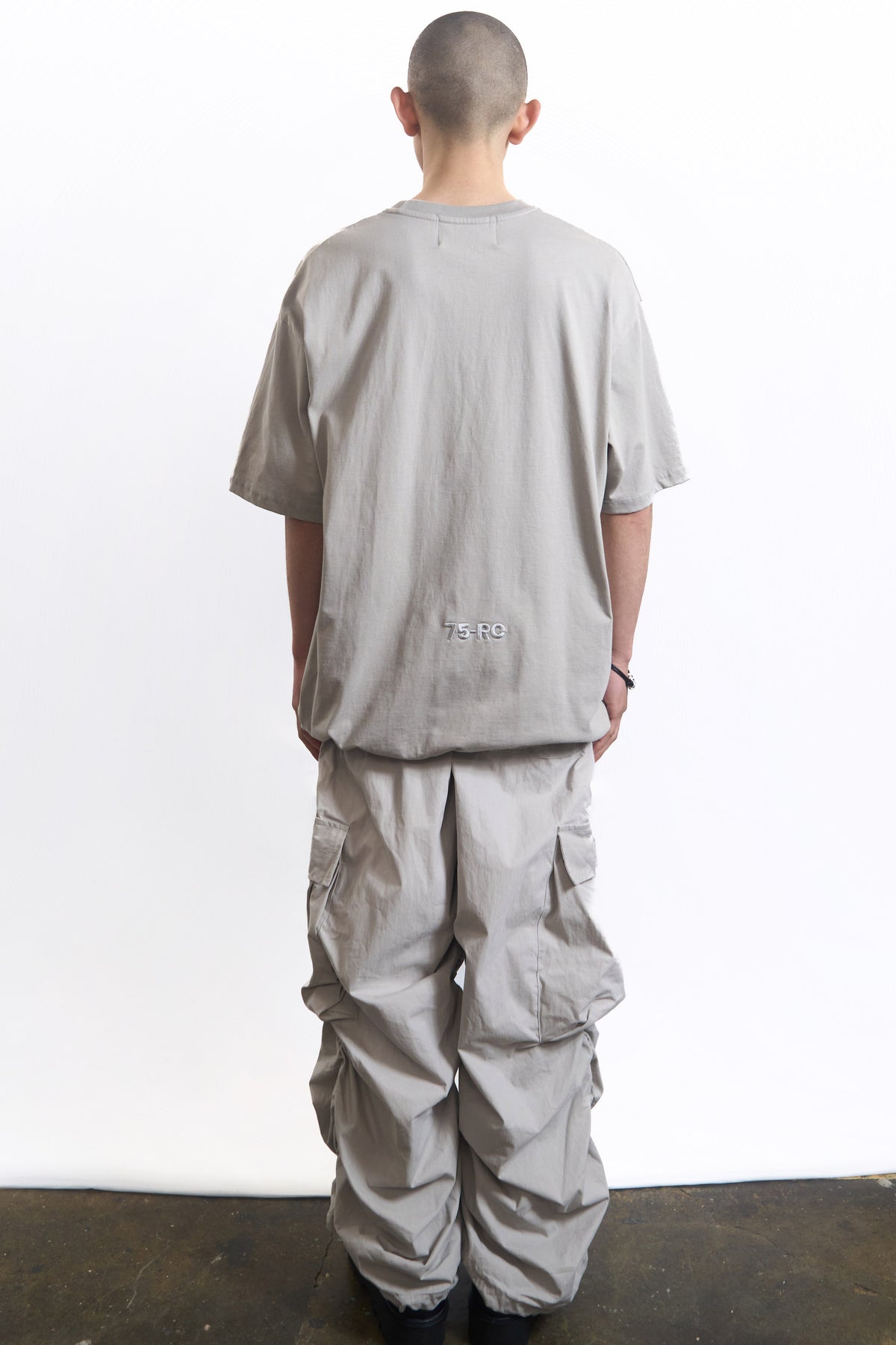 Utility String Tee Light Grey