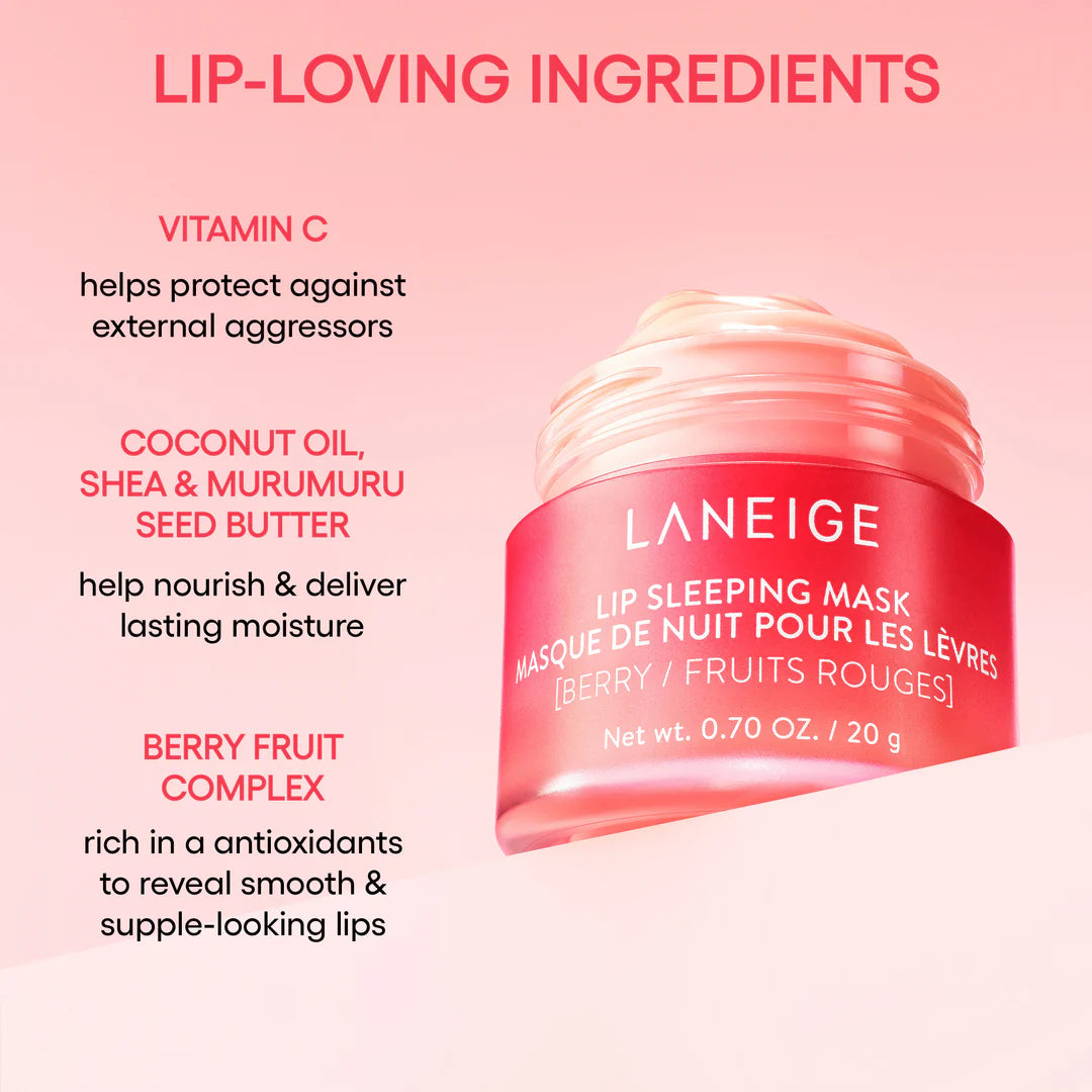 LANEIGE Lip Sleeping Mask 20g / Multi Shades