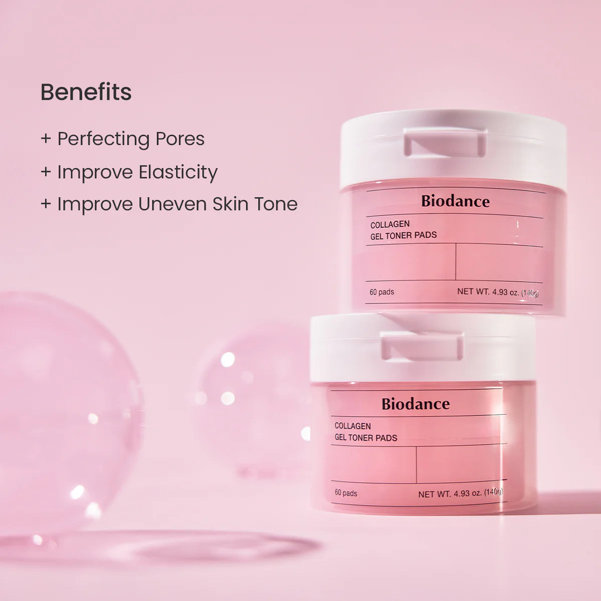 BIODANCE Collagen Gel Toner Pads 60Pads