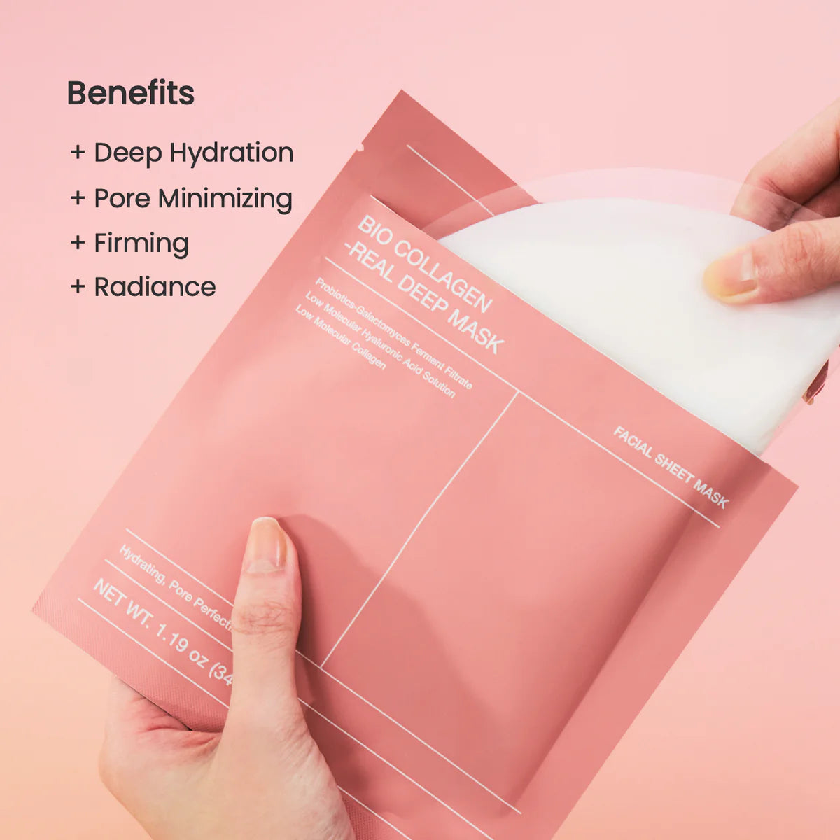 BIODANCE Bio Collagen-Real Deep Mask 1Box (4ea x 34g)