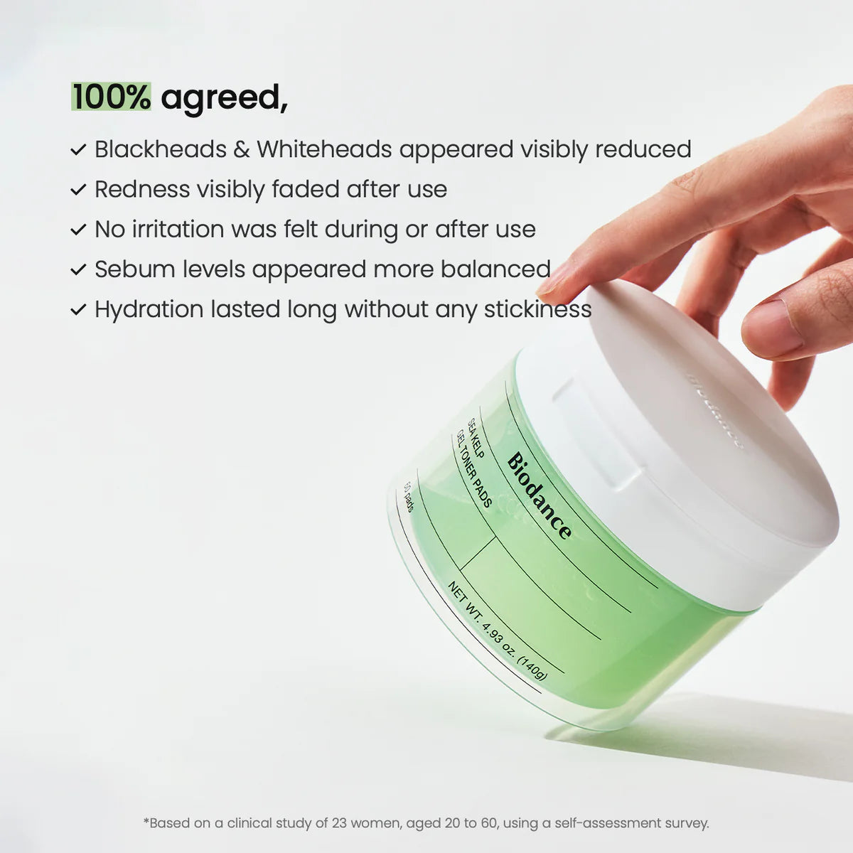 BIODANCE Sea Kelp Gel Toner Pads 60Pads