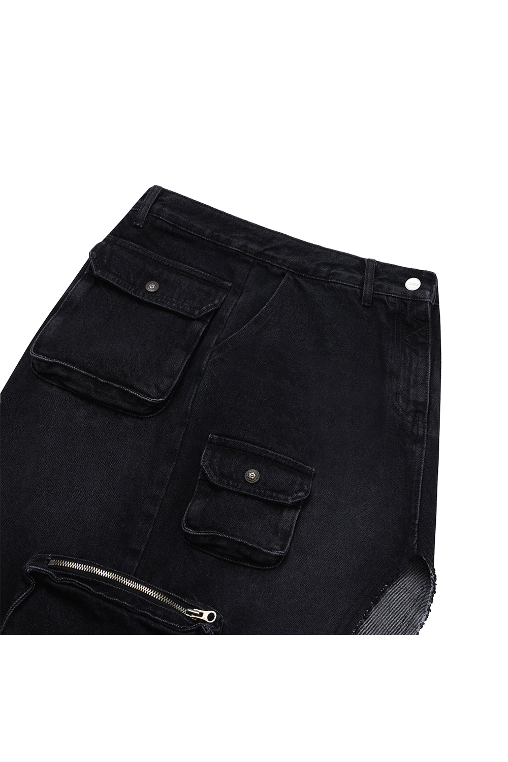 Atypical cargo midisSkirt charcoal