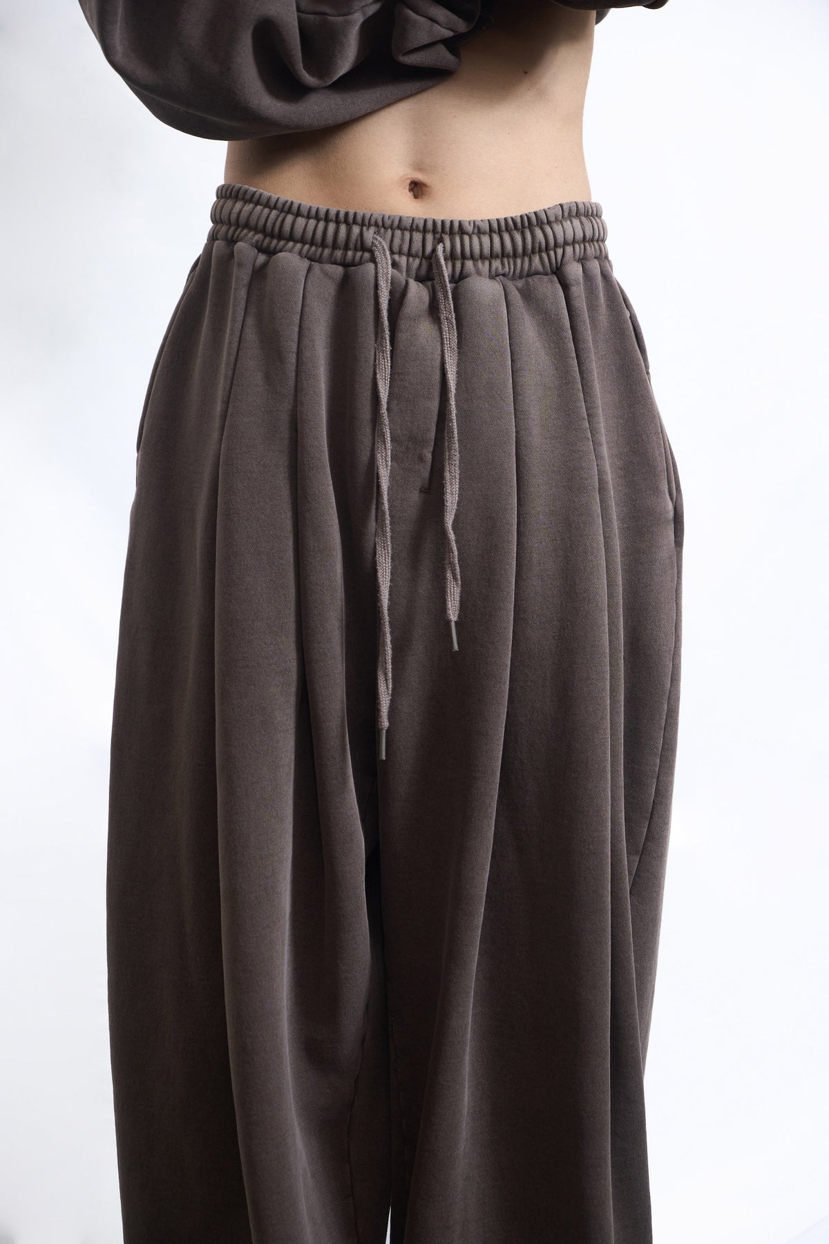 Fade Oversized Track Pants Cocoa