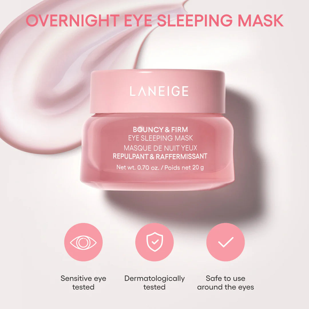 LANEIGE Bouncy & Firm Eye Sleeping Mask 20g