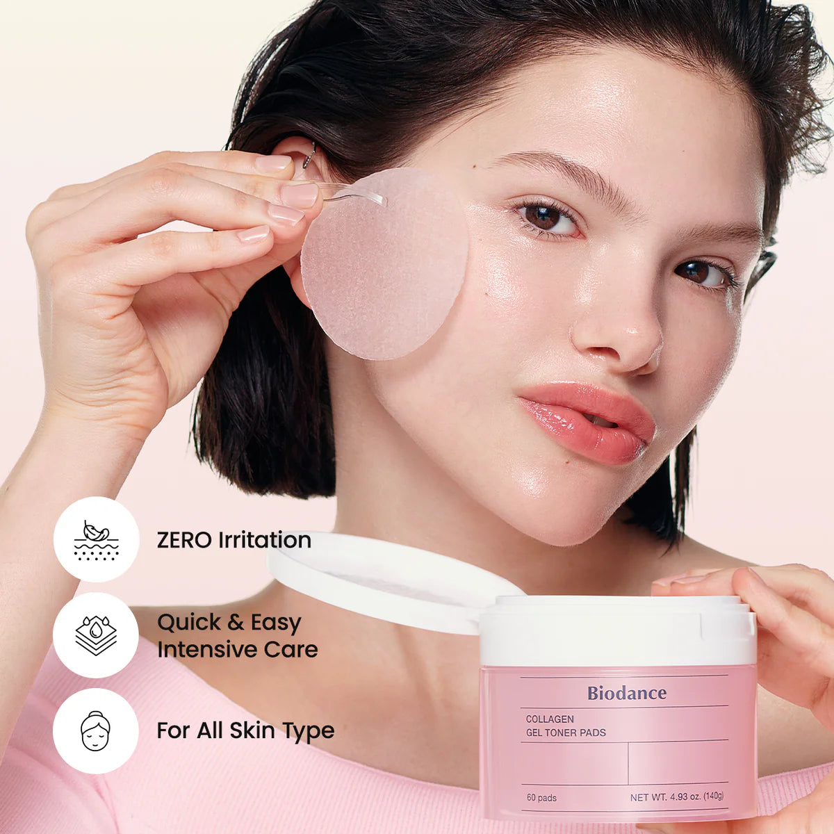 BIODANCE Collagen Gel Toner Pads 60Pads