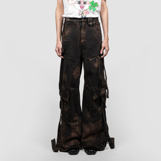 Cargo elevated pants