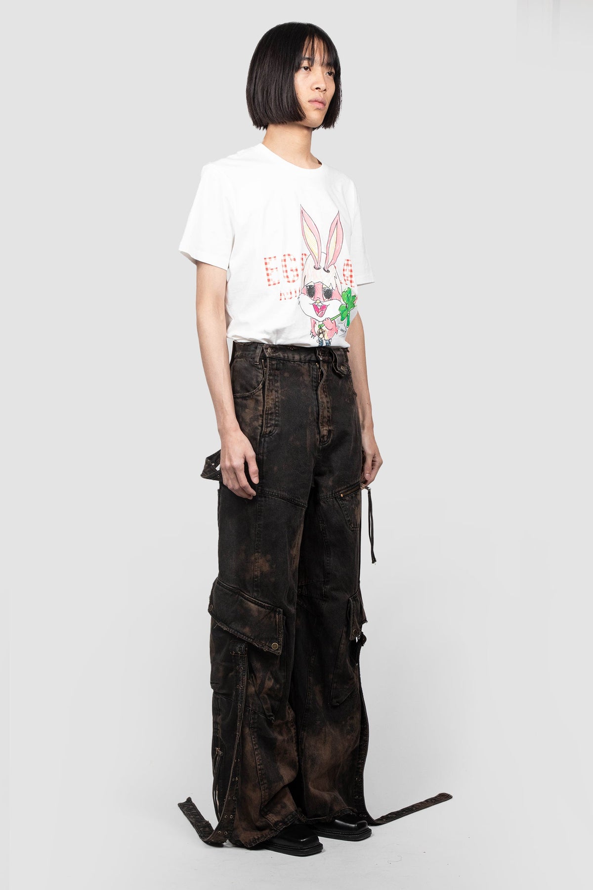 Cargo elevated pants