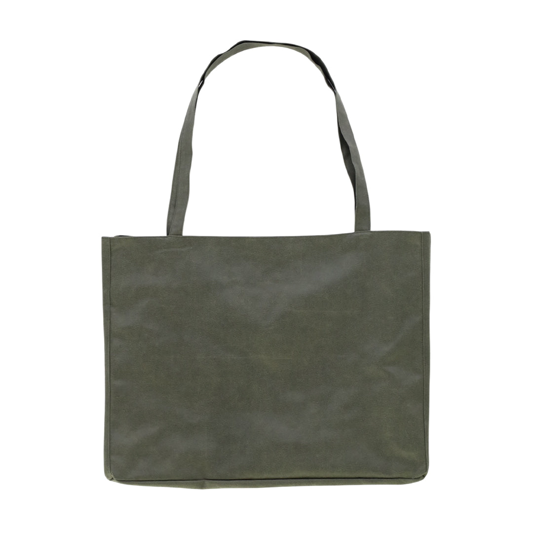 Zip pocket bag_ver balance (green)