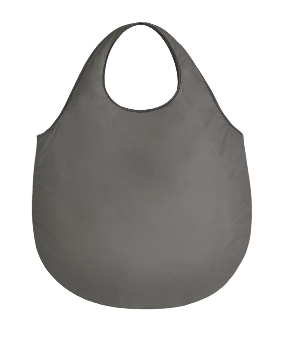 Reversible graphic padded bag black