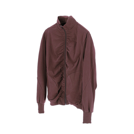 Roots zip-up russet