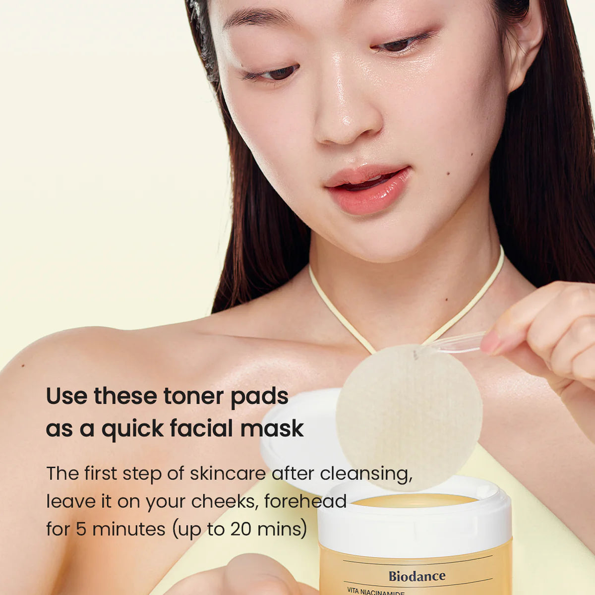 BIODANCE Vita Niacinamide Gel Toner Pads 60Pads