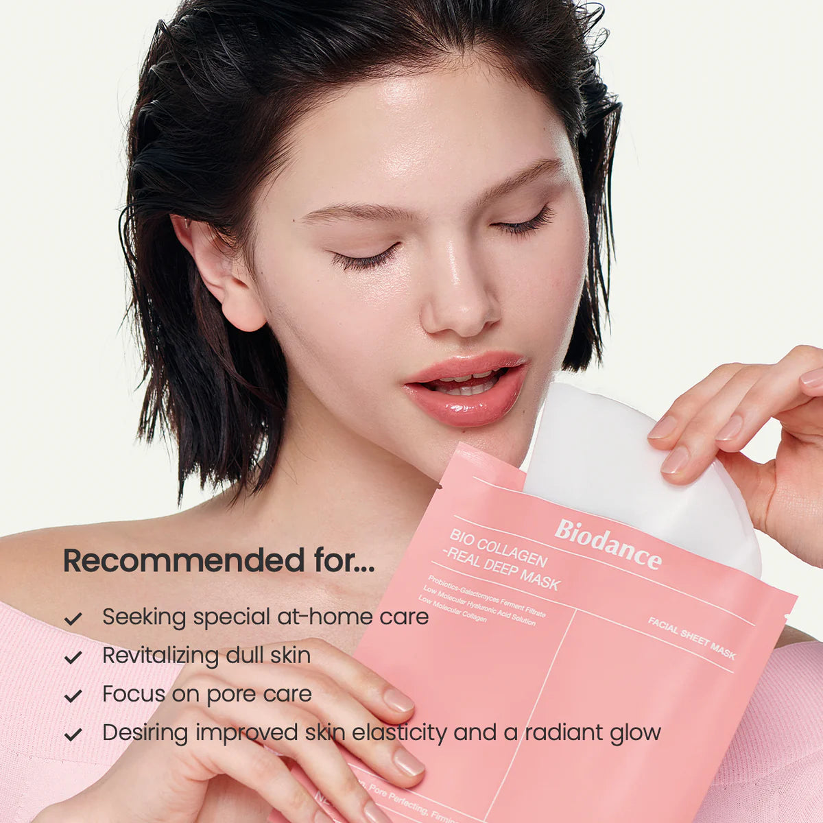BIODANCE Bio Collagen-Real Deep Mask 1Box (4ea x 34g)