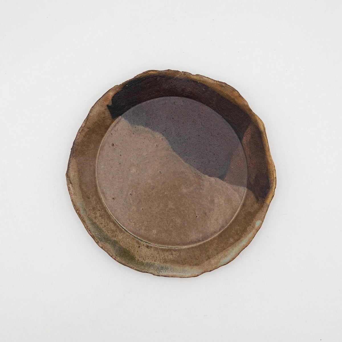 Ash round tray #A41