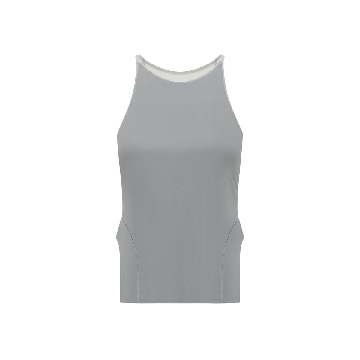 Detachable double layer soft tulle camisole mini dress set - Skirt