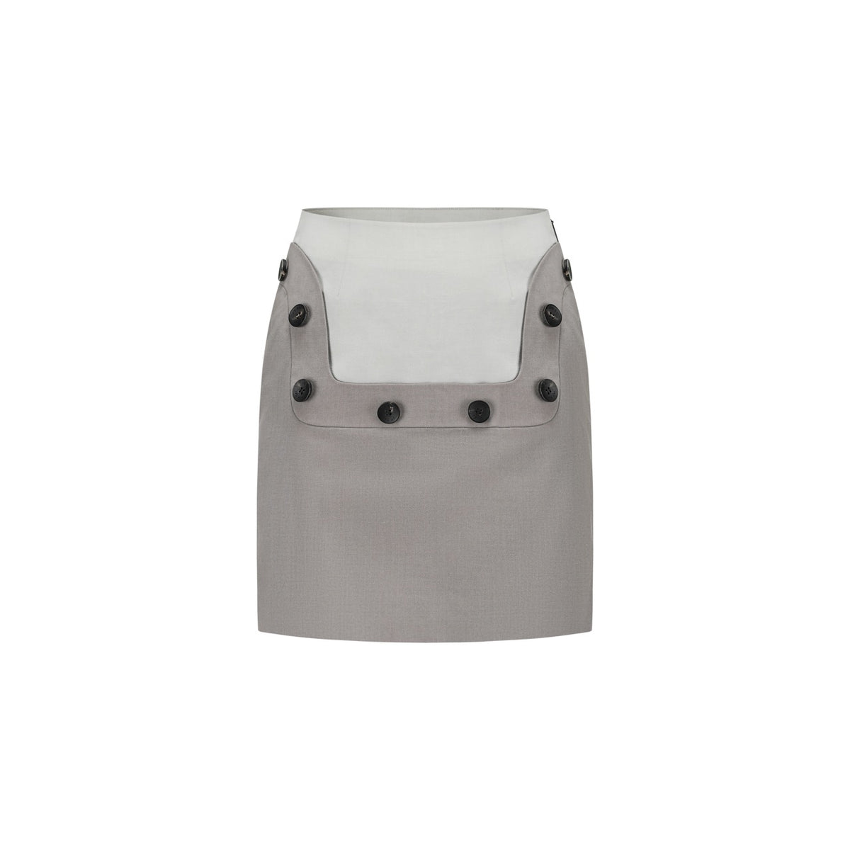 Detachable double layer soft tulle camisole mini dress set - Skirt