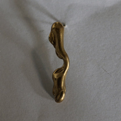 Gold crybaby earring