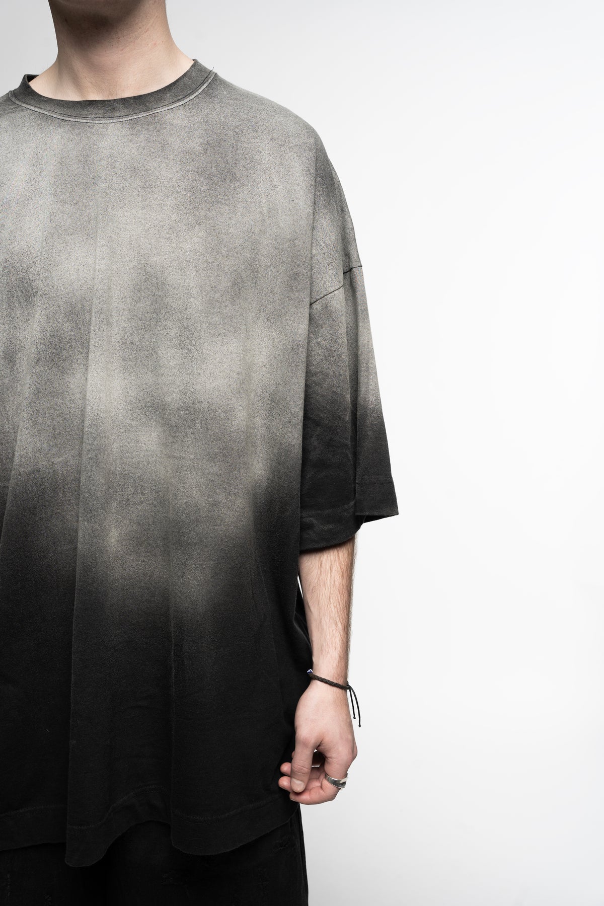 Oversized Gradation Dyed T-Shirt