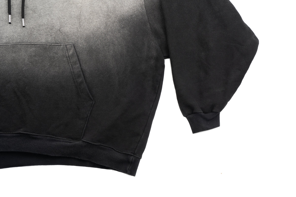 Oversized gradation dyed hoodie