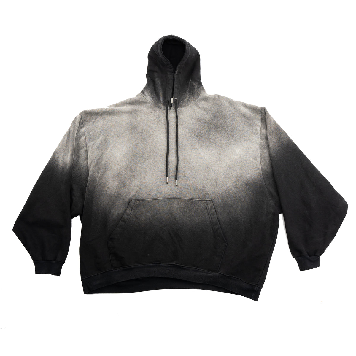 Oversized gradation dyed hoodie