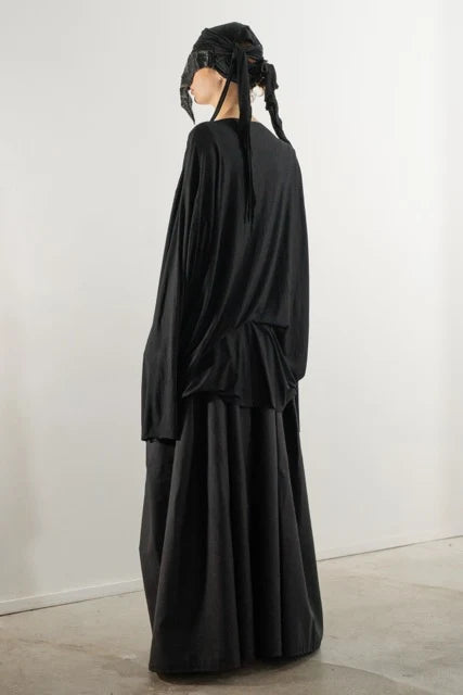 Long sleeves top black