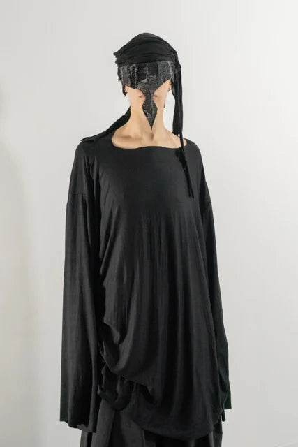 Long sleeves top black