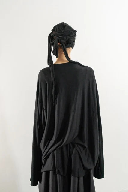 Long sleeves top black
