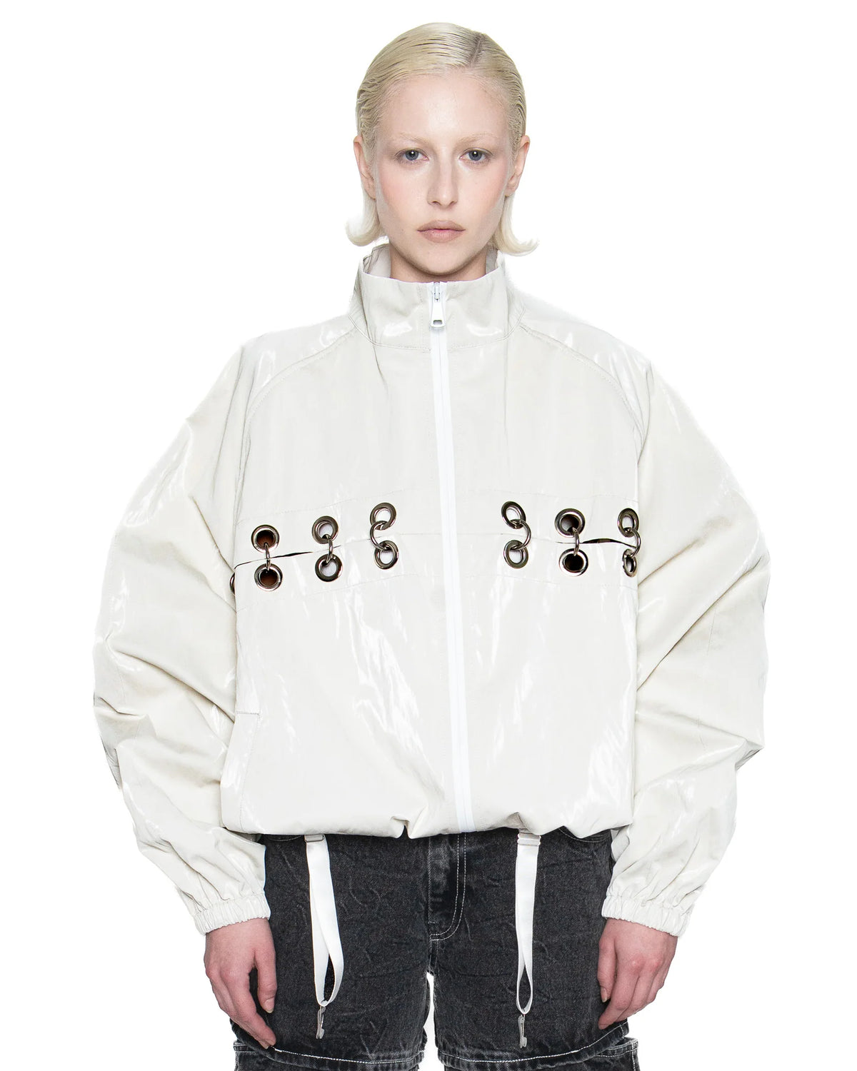 Daybreak windbreaker white