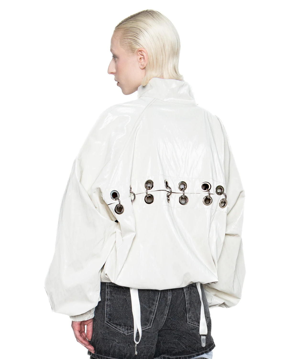 Daybreak windbreaker white