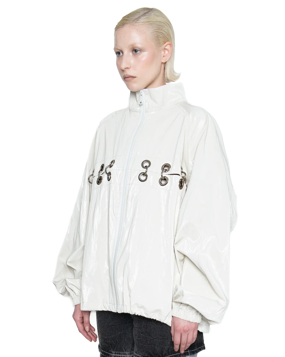 Daybreak windbreaker white