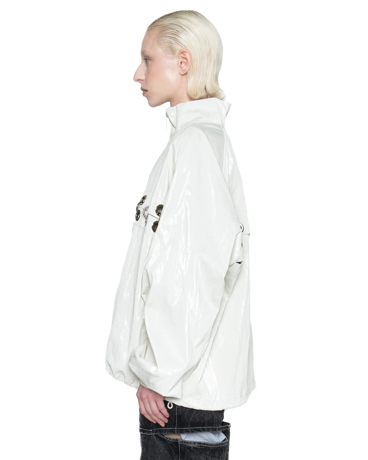Daybreak windbreaker white